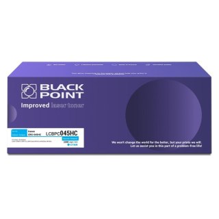 Black Point S.A. Toner Black Point do Canon (CRG-045HC) Cyan 2200 str. z chipem