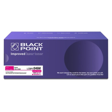Black Point S.A. Toner Black Point do Canon (CRG-046M) Magenta 2300 str. z chipem