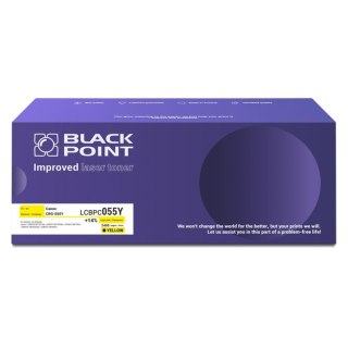 Black Point S.A. Toner Black Point do Canon (CRG-055Y) Yellow 2400 str. z chipem