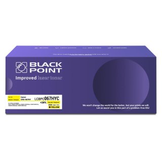 Black Point S.A. Toner Black Point do Canon (CRG-067HY) Yellow 3000 str. z chipem