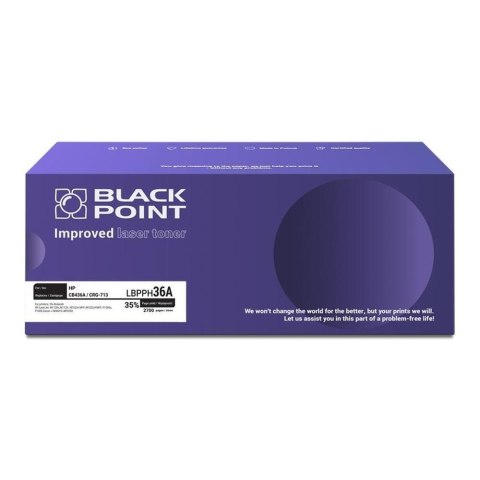 Black Point S.A. Toner Black Point do HP (CB436A) Black 2700 str. z chipem