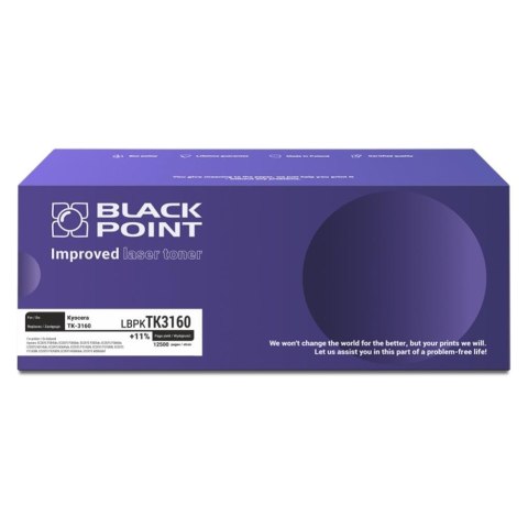Black Point S.A. Toner Black Point do Kyocera (TK-3160) Black 12500 str. z chipem