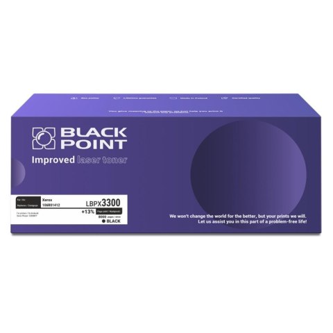 Black Point S.A. Toner Black Point do Xerox (106R01412) Black 8000 str. z chipem