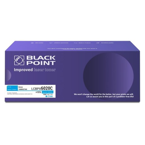 Black Point S.A. Toner Black Point do Xerox (106R02760) Cyan 1000 str. z chipem