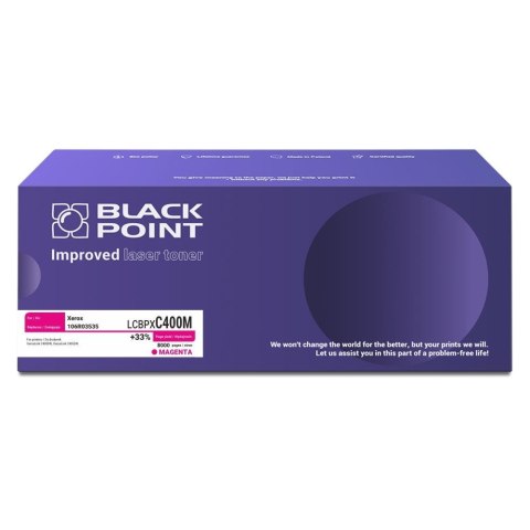 Black Point S.A. Toner Black Point do Xerox (106R03535) Magenta 8000 str. z chipem