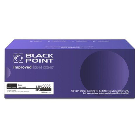 Black Point S.A. Toner Black Point do Xerox (106R03623) Black 15000 str. z chipem