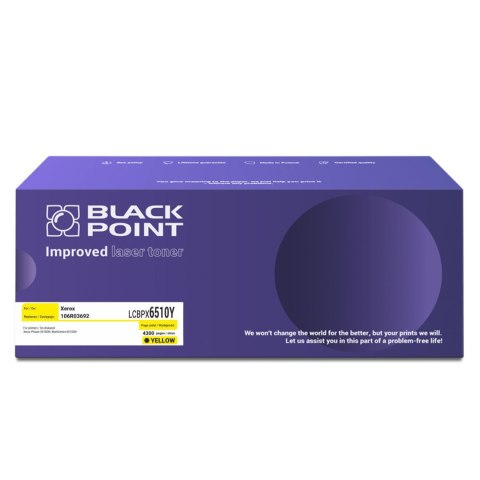 Black Point S.A. Toner Black Point do Xerox (106R03695) Yellow 4300 str. z chipem