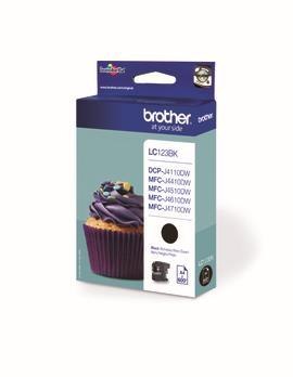 Brother Tusz Brother black HY LC123BK