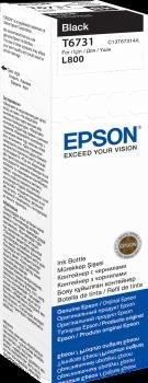 Epson Atrament czarny w butelce 70 ml (T6731) do Epson L800/L850/L800/L850