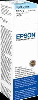 Epson Atrament light cyan w butelce 70 ml (T6735) do Epson L800/L850/L800/L850
