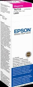 Epson Atrament magenta w butelce 70 ml (T6733) do Epson L800/L850/L800/L850