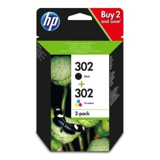 HP Zestaw tuszów HP 302 CMY/K (X4D37AE)