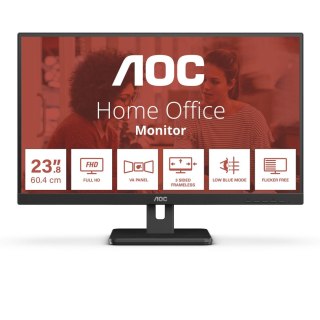 AOC Monitor AOC 23,8" 24E3UM HDMI DP USB 3.2 głośniki 2Wx2