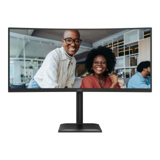AOC Monitor AOC 34" CU34E4CV VA WQHD 120Hz 2xHDMI DP HUB RJ45 głośniki