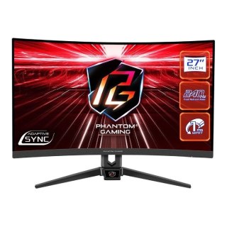 ASRock Monitor ASRock 27" Curved Phantom Gaming Monitor PG27F15RS1A 2xHDMI DP głośniki 2x2W