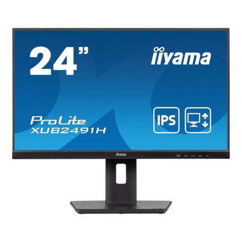 IIYAMA Monitor iiyama 23,8" ProLite XUB2491H-B1 IPS FHD 100Hz HDMI DP
