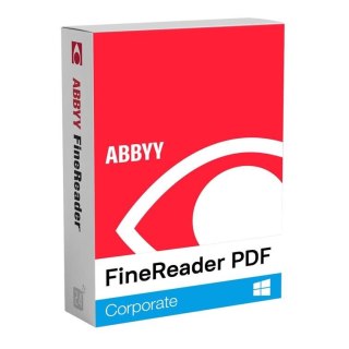 ABBYY Licencja ABBYY FineReader PDF Corporate Stanowiskowa subskrypcja 1 Rok - odnowienie