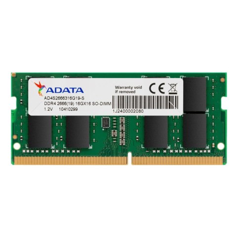 ADATA Pamięć SODIMM DDR4 ADATA Premier 8GB (1x8GB) 2666MHz CL19 1,2V
