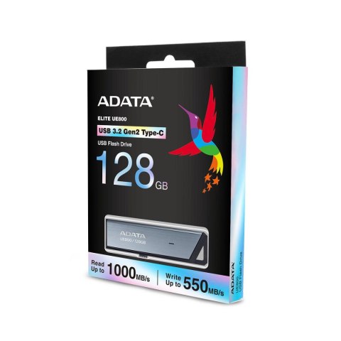 ADATA Pendrive ADATA UE800 128GB USB 3.1 Type-C Silver