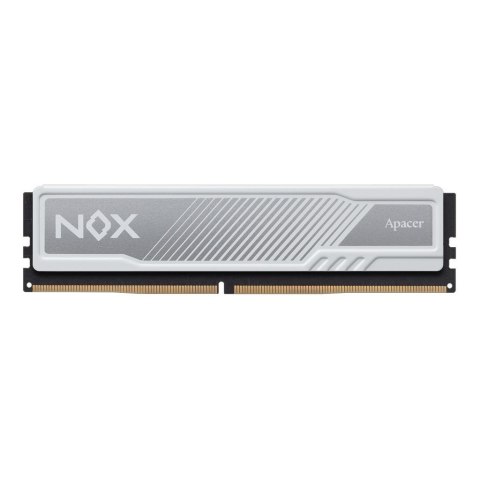 Apacer Pamięć DDR4 Apacer NOX Gaming 16GB (1x16GB) 3200MHz CL16 1,35V Biała