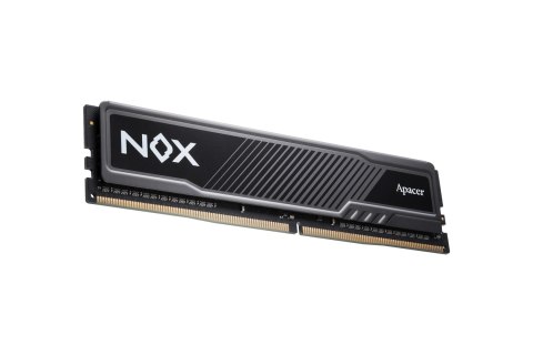 Apacer Pamięć DDR4 Apacer NOX Gaming 16GB (1x16GB) 3600MHz CL18 1,35V Gray