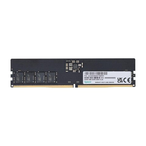 Apacer Pamięć DDR5 Apacer 8GB (1x8GB) 4800MHz CL40 1,1V