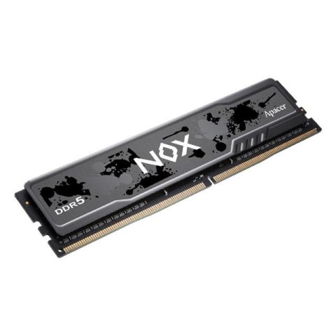 Apacer Pamięć DDR5 Apacer NOX 16GB (1x16GB) 5600MHz CL40 1,25V Black
