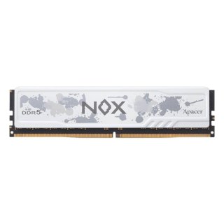 Apacer Pamięć DDR5 Apacer NOX 64GB (2x32GB) 5600MHz CL40 1,25V Biała