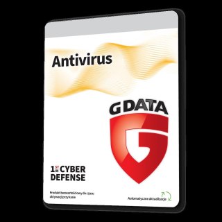 G Data Oprogramowanie G DATA Antivirus 1PC 1rok karta-klucz