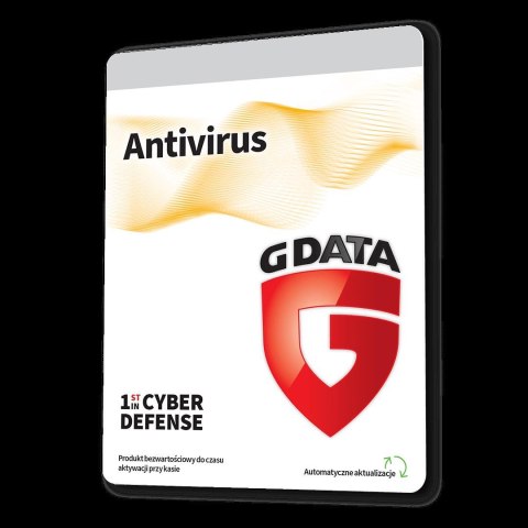 G Data Oprogramowanie G DATA Antivirus 1PC 1rok karta-klucz