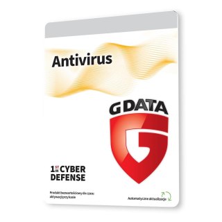 G Data Oprogramowanie G DATA Antivirus 3PC 2lata karta-klucz