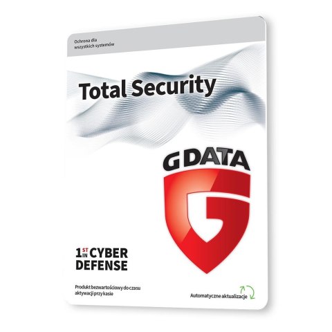 G Data Oprogramowanie G DATA Total Security Multidevice 2PC 3lata karta-klucz