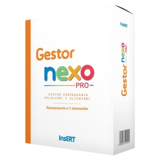Insert Licencja InsERT - Gestor NEXO PRO rozszerzenie o 1 stanowisko