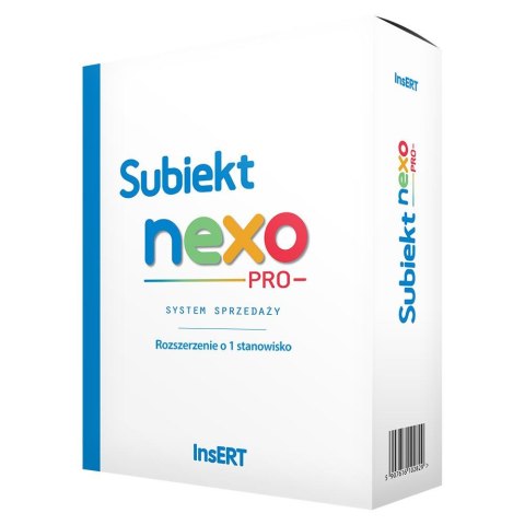 Insert Licencja InsERT - Subiekt NEXO PRO rozszerzenie o 1 stanowisko