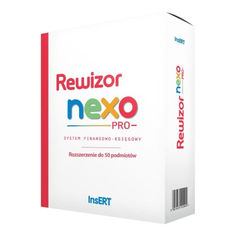 Insert Oprogramowanie InsERT - Rewizor nexo PRO - rozszerzenie do 50 Podmiotów