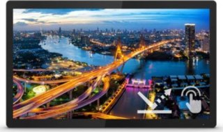 MMD-Monitors & Displays Nederland B.V. Monitor Philips 21,5" 222B1TFL/00 Touch VGA DVI HDMI DP 3xUSB MiniUSB