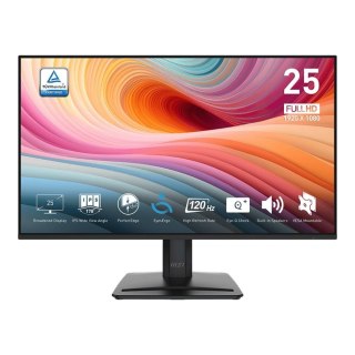 MSI Monitor MSI 24,5" PRO MP251 E2 IPS FHD 120Hz HDMI DP VGA głośniki