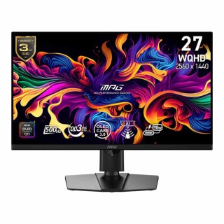 MSI Monitor MSI 26,5" MPG 271QR QD-OLED X50 QD-OLED WQHD 500Hz 2xHDMI DP HUB