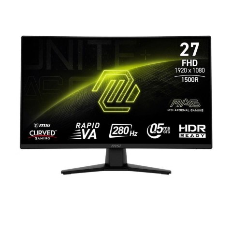 MSI Monitor MSI 27" MAG 274CXF Rapid VA FHD 280Hz 2xHDMI DP