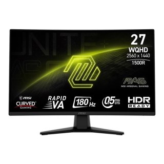 MSI Monitor MSI 27" MAG 274CQF Rapid VA WQHD 180Hz 2xHDMI DP