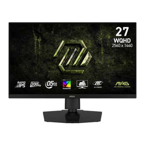 MSI Monitor MSI 27" MAG 274QPF E20 Rapid IPS WQHD 200Hz 2xHDMI DP USB-C