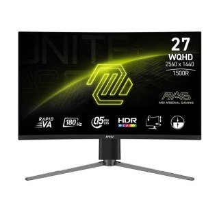 MSI Monitor MSI 27" MAG 27CQ6PF Rapid VA WQHD 180Hz 2xHDMI DP
