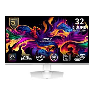 MSI Monitor MSI 31,5" MPG 321URXW QD-OLED 4K 240Hz 2xHDMI DP HUB
