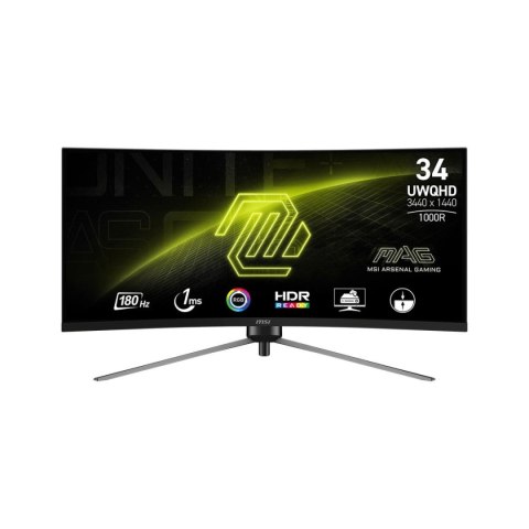 MSI Monitor MSI 34" MAG 345CQR 2xHDMI DP
