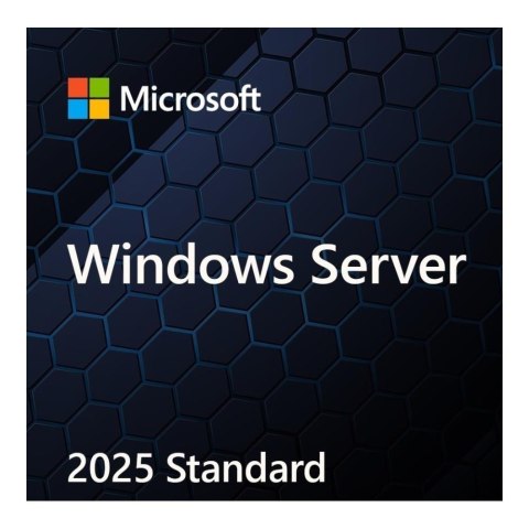 Microsoft Corp. Oprogramowanie Windows Server Standard 2025 64Bit English 1pk DSP OEI DVD 16 Core