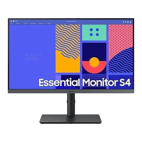 SAMSUNG Monitor Samsung 24" C432 (LS24C432GAUXEN) HDMI DP VGA 4xUSB