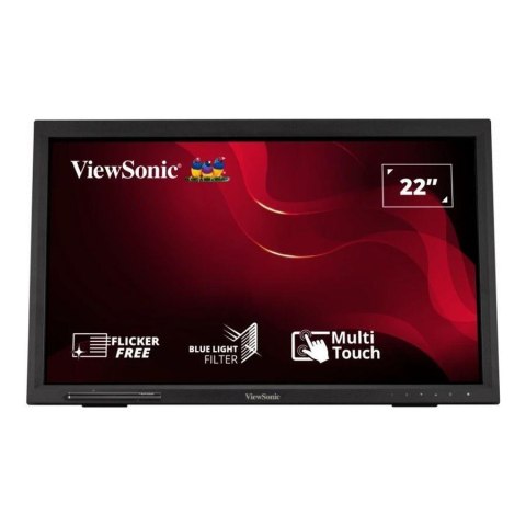 VIEWSONIC EUROPE Monitor przenośny dotykowy ViewSonic 21,5" Touch TD2223-2 (VS18311) HDMI VGA DVI-D 2xUSB USB-B głośniki 2x2W