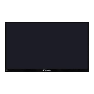 Verbatim Monitor przenośny dotykowy Verbatim 15,6" PMT-15 Portable Touch HDMI USB 2.0 2xUSB-C Ultra HD 4K