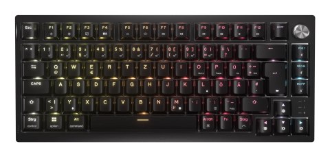 Corsair Bezprzewodowa klawiatura do gier TKL Corsair K65 Plus, TKL (75%), Corsair MLX Fusion -, ISO (DE)