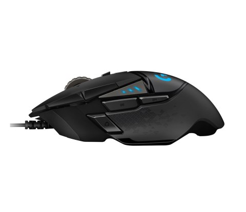Logitech Mysz Logitech G502 Gaming HERO EU 910-005471 (optyczna; 16000 DPI; kolor czarny)